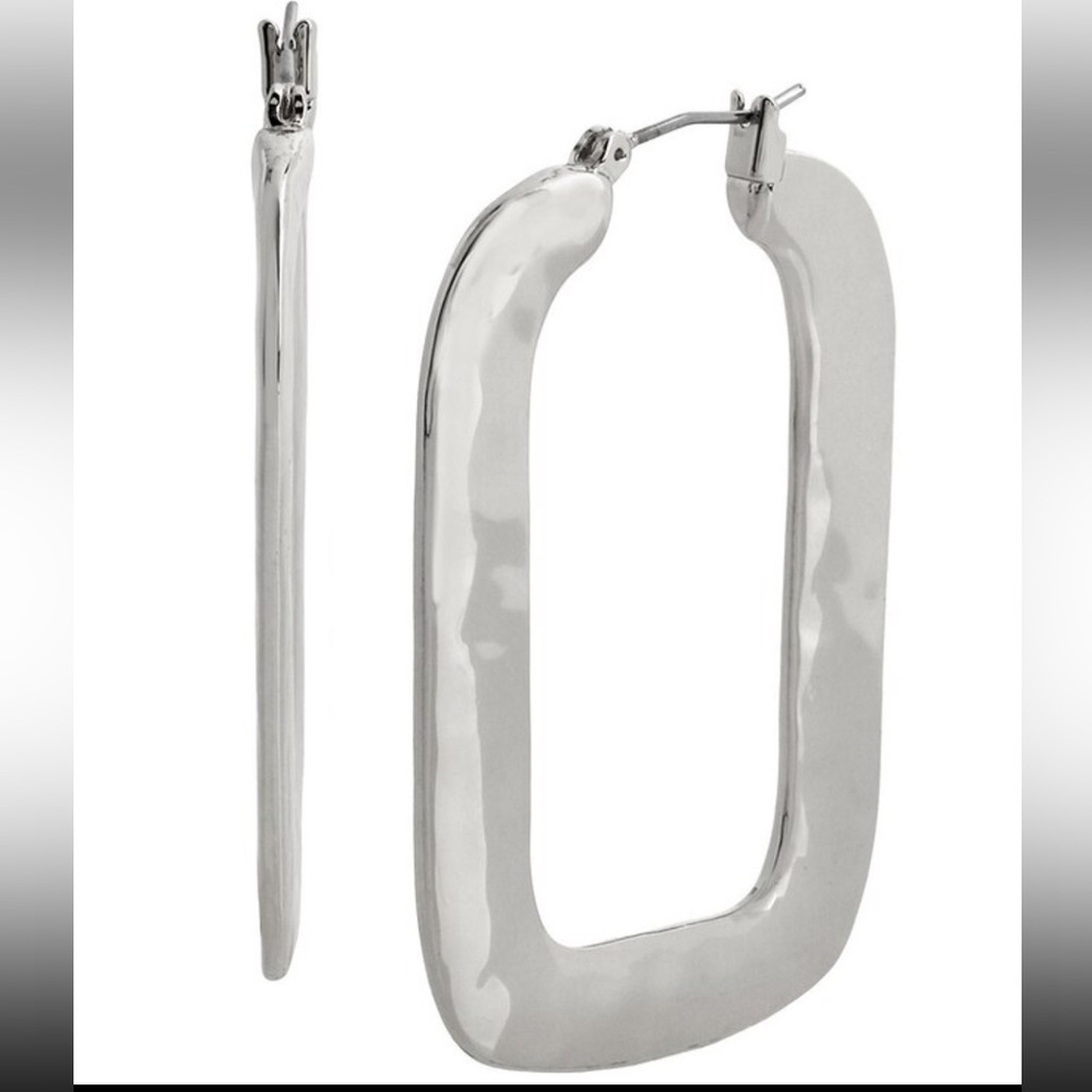 Robert Lee Morris SoHo Geometric Hoop‎ Earrings